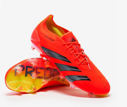 PREDATOR ACCURACY+ FG BOOTS-Red Black