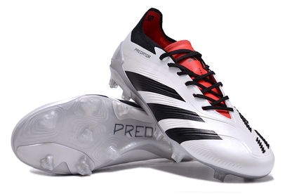 PREDATOR ACCURACY+ FG BOOTS-White Black S