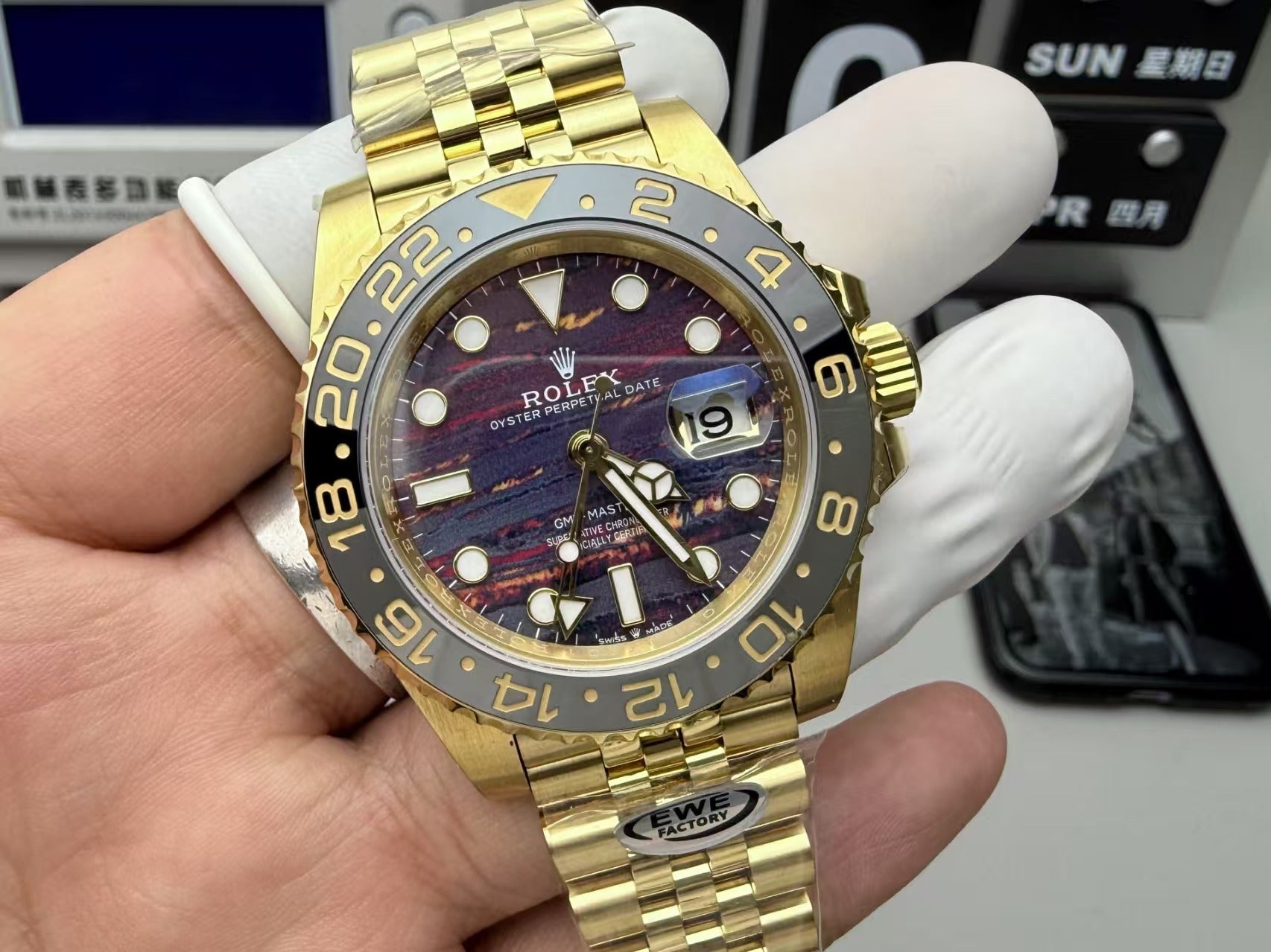 Rolex GMT Master II Jubilee Strap 1:1 Best Edition Newest Version 2025