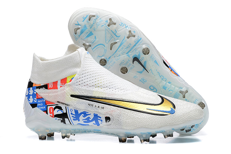 Nike Phantom GX Elite FG-White Blue