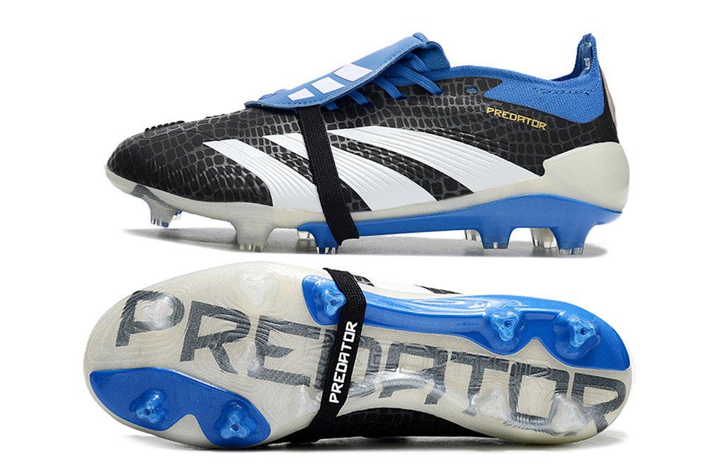 PREDATOR ACCURACY+ FG BOOTS-Black Blue 2