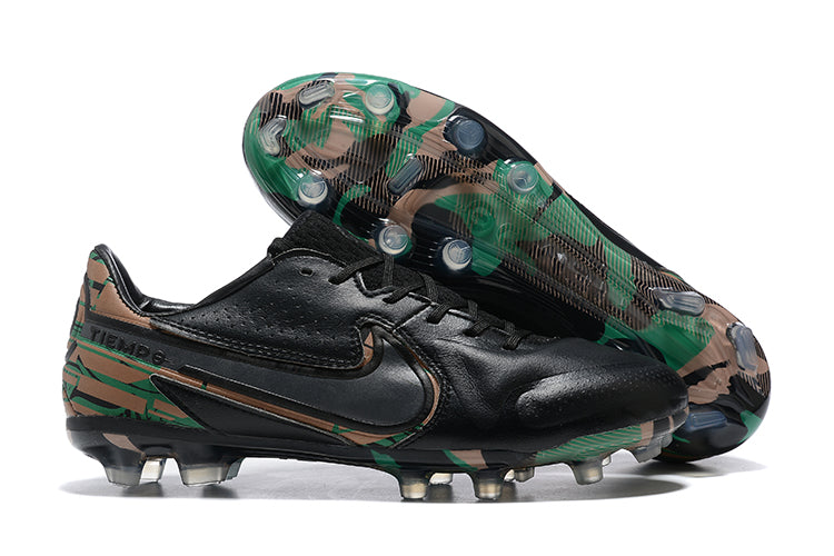 NikeTiempo Legend 9FG-Black&Green