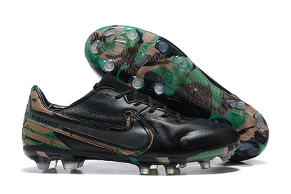 NikeTiempo Legend 9FG-Black&Green