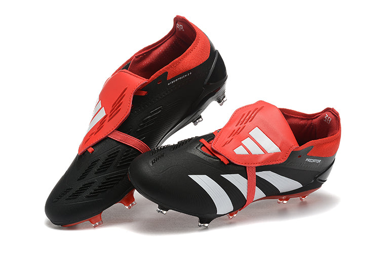 PREDATOR ACCURACY FG BOOTS-Black Red 4