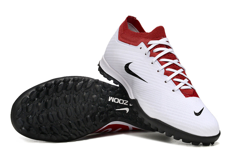 Nike Air Zoom Mercurial Vapor XV Elite TF-White Red 90