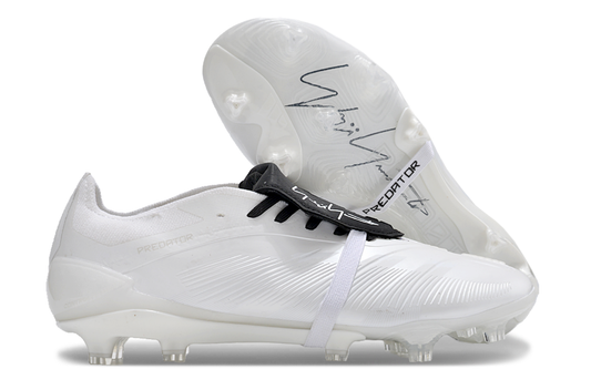 PREDATOR ACCURACY+ FG BOOTS-White Black