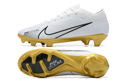 Nike Air Zoom Mercurial Vapor XV Elite FG-White&Gold