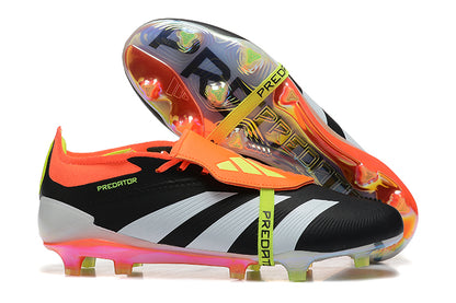 PREDATOR ACCURACY+ FG BOOTS-Black Red