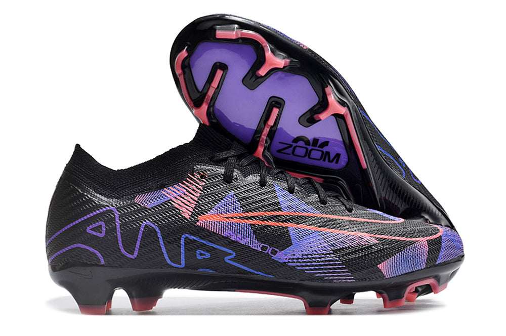 Air Zoom Mercurial Superfly IX Elite FG-Black Purple