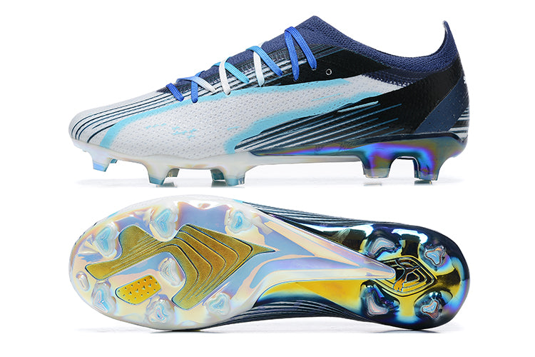 Puma Ultra Ultimate FG-White Blue