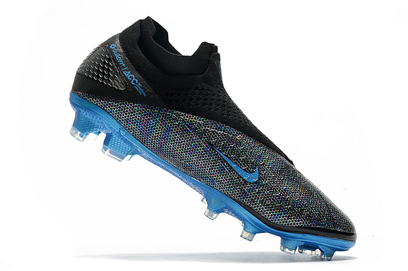 Nike Phantom VSN 2 Elite DF FG-Black&Blue&Grey