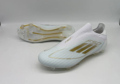Adidas F50 FG-White Gold