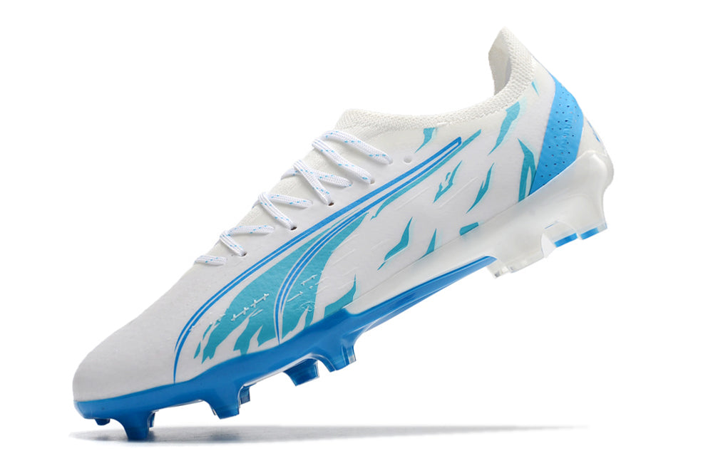 Puma Ultra Ultimate FG-White&Blue