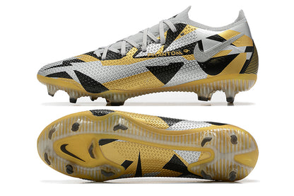 Nike Phantom GT2 Elite FG-Silver&Black&Gold