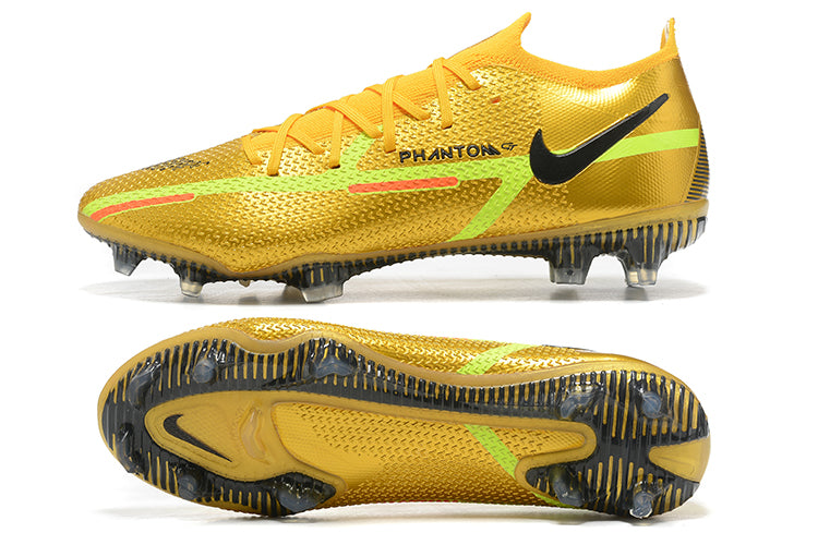 Nike Phantom GT2 Elite FG-Golden&Yellow