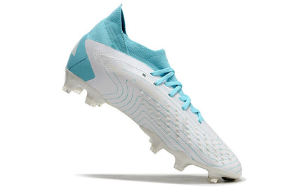 PREDATOR ACCURACY+ FG BOOTS-White Blue