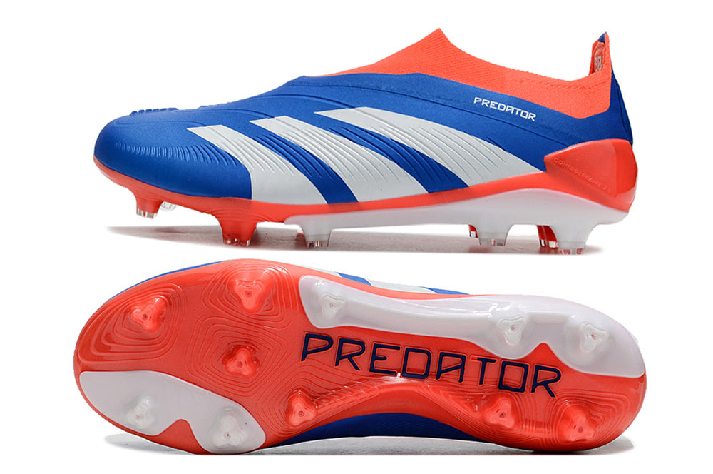 PREDATOR ACCURACY+ FG BOOTS-Blue Red 2