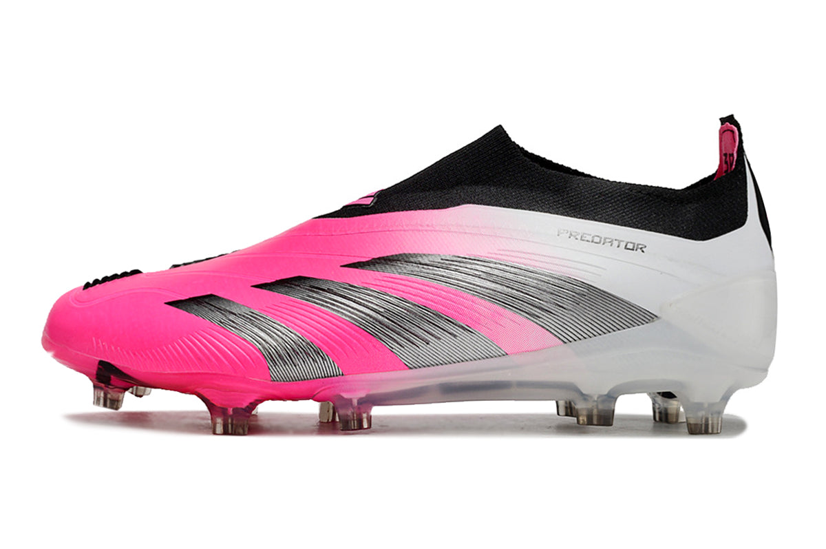 PREDATOR ACCURACY+ FG BOOTS-White Pink 3