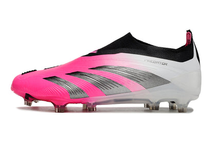 PREDATOR ACCURACY+ FG BOOTS-White Pink 3