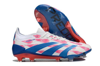 PREDATOR ACCURACY+ FG BOOTS-Pink White Blue