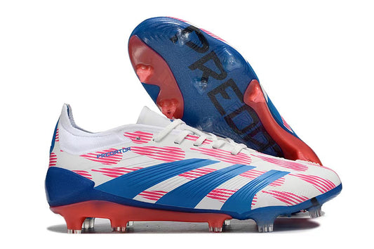 PREDATOR ACCURACY+ FG BOOTS-Pink White Blue