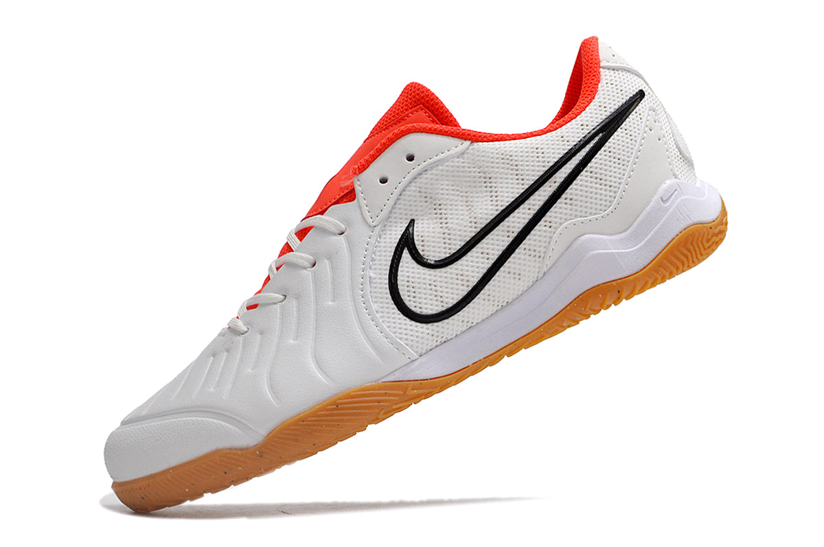 Nike Tiempo Legend 10 Soccer Cleats -White Red