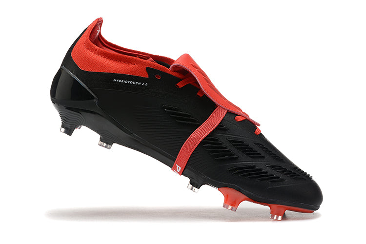 PREDATOR ACCURACY FG BOOTS-BLACK RED 2