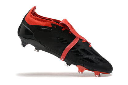 PREDATOR ACCURACY FG BOOTS-BLACK RED 2