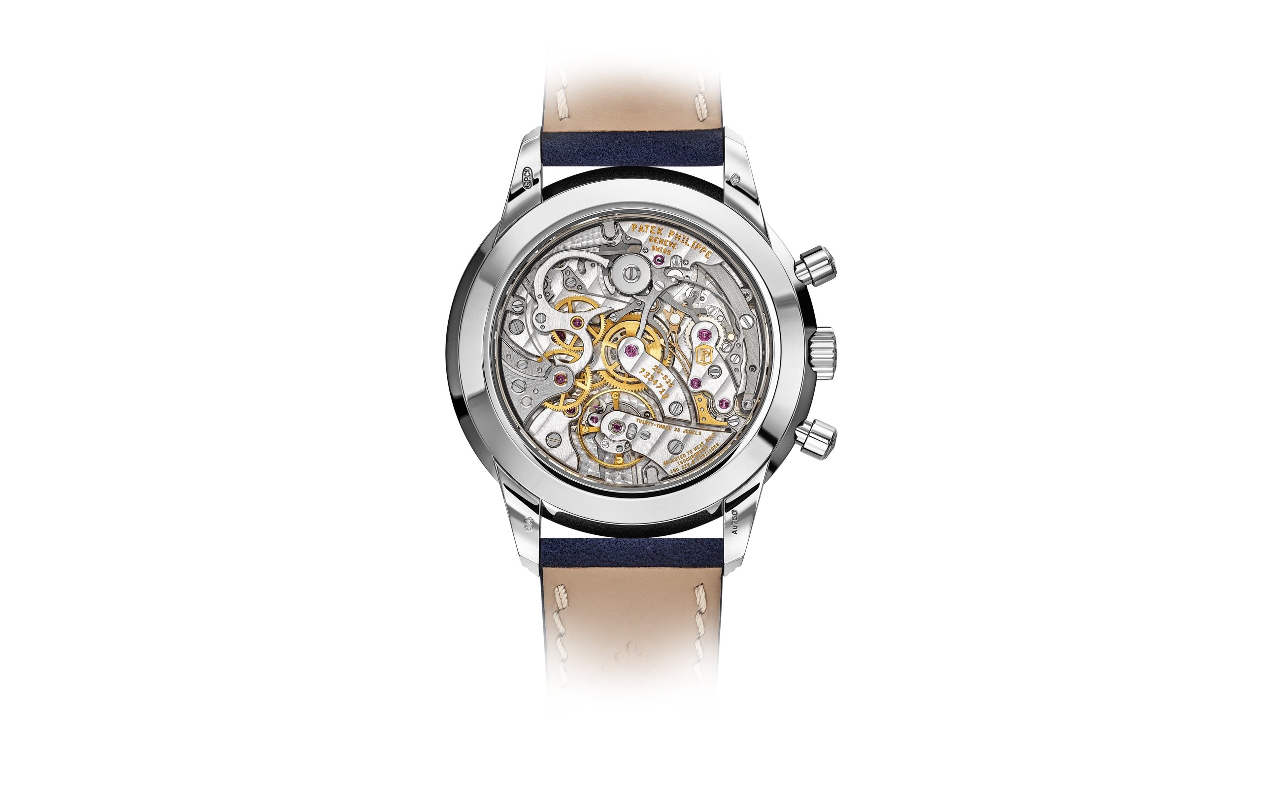 Complications Chronograph White Gold Blue Dial