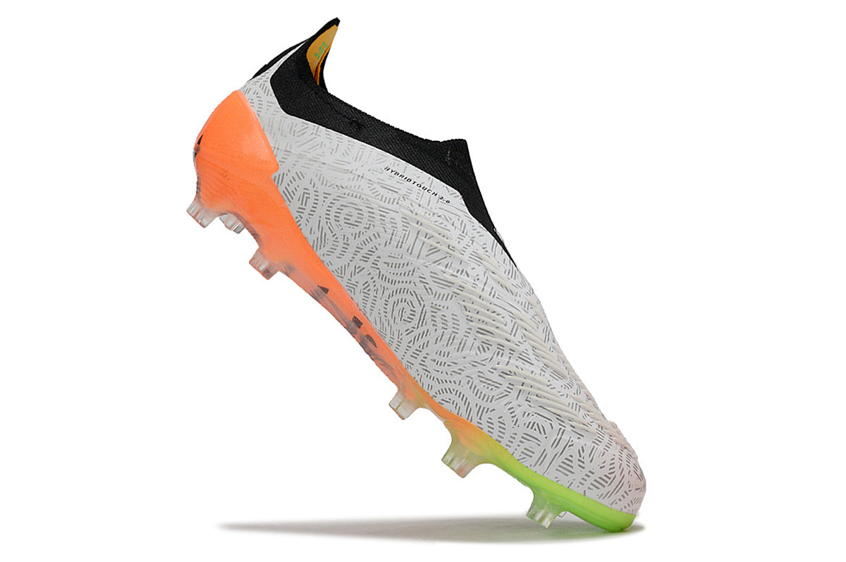 PREDATOR ACCURACY+ FG BOOTS-White Black Orange