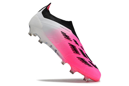PREDATOR ACCURACY+ FG BOOTS-White Pink 3