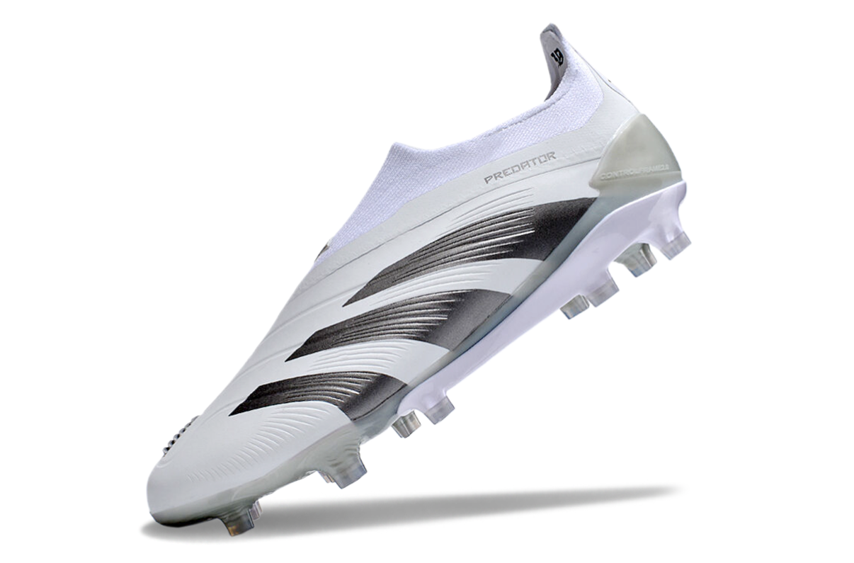 PREDATOR ACCURACY+ FG BOOTS-White Silver