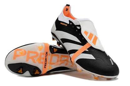 PREDATOR ACCURACY FG BOOTS-White Black Orange