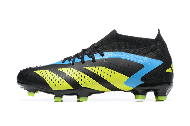PREDATOR ACCURACY+ FG BOOTS-Black Blue Green