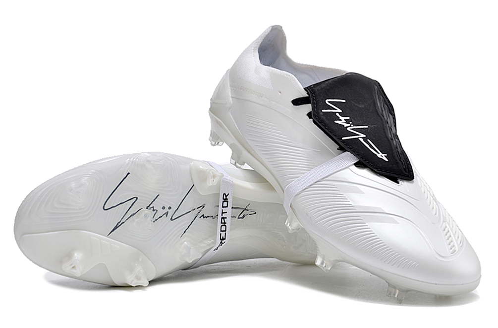 PREDATOR ACCURACY+ FG BOOTS-White Black