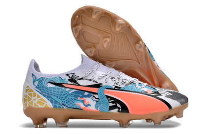 Puma Ultra Ultimate FG-White Blue