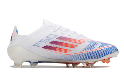 Adidas F50 FG-White Red Blue
