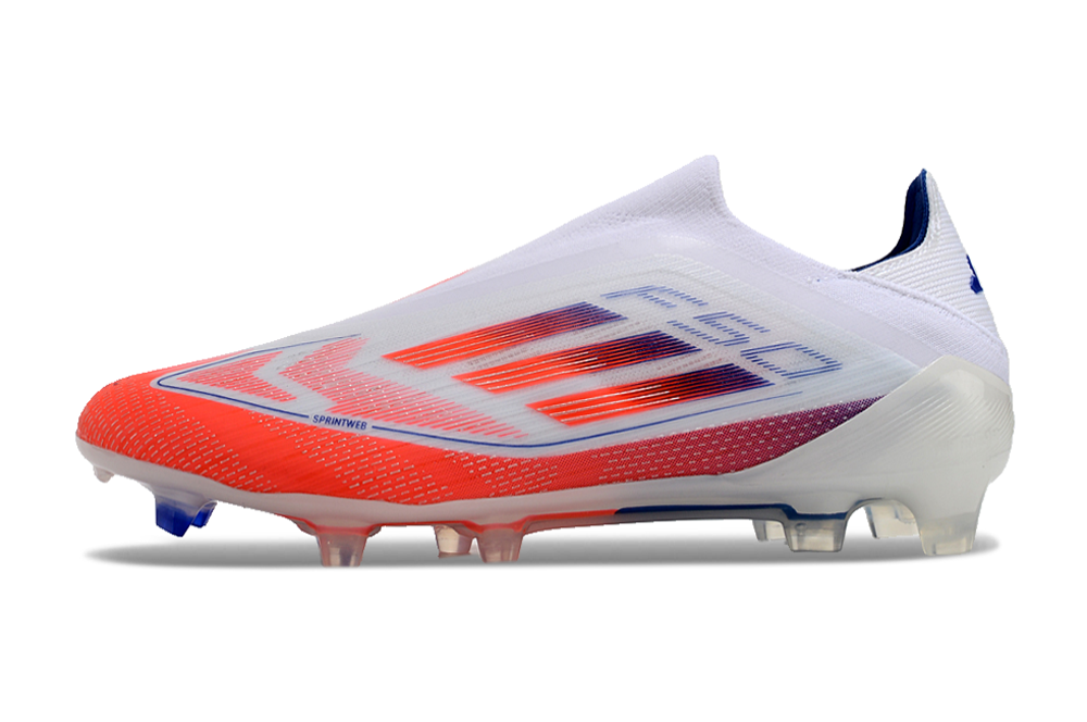 Adidas F50 FG-White Orange 1