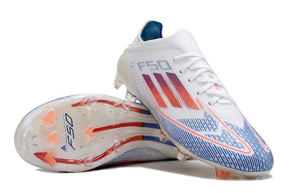 Adidas F50 FG-White Red Blue