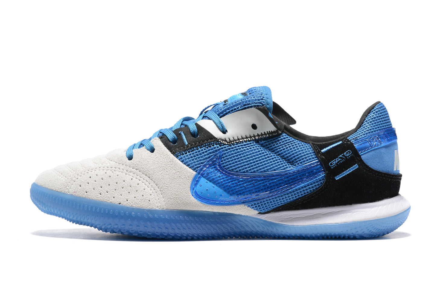 Nike Adults' Streetgato Indoor Soccer Shoes-Blue White