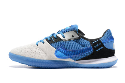 Nike Adults' Streetgato Indoor Soccer Shoes-Blue White