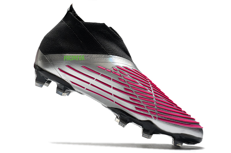 Adidas Predator FIFA World Cup Qatar 2022 Edge+  Silver & Black FG