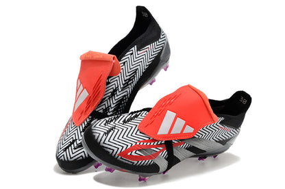 PREDATOR ACCURACY+ FG BOOTS-Black White Red