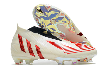 Adidas Predator FIFA World Cup Qatar 2022 Edge+  White & Red FG