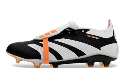 PREDATOR ACCURACY FG BOOTS-White Black Orange