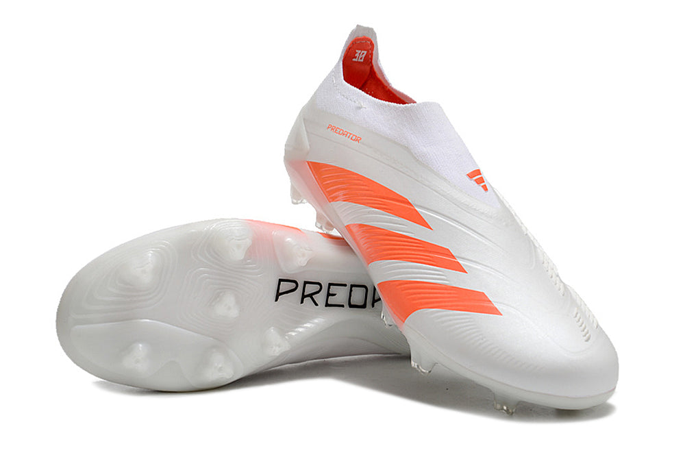 PREDATOR ACCURACY+ FG BOOTS-White Orange