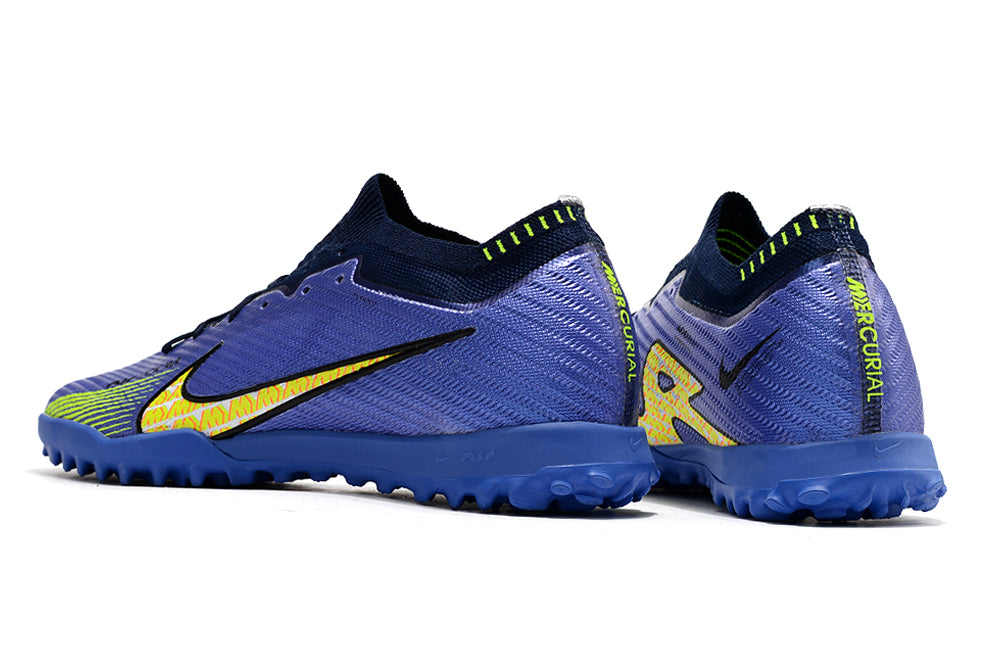 Nike Air Zoom Mercurial Vapor XV Elite TF-Dark blue yellow