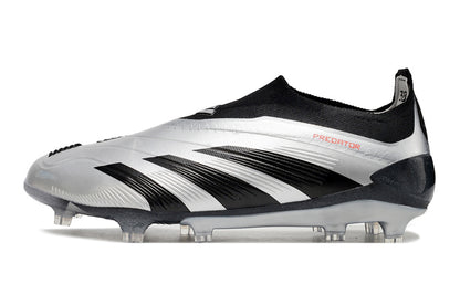 PREDATOR ACCURACY+ FG BOOTS-Silver Black