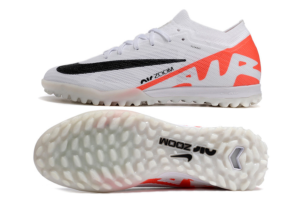 Nike Air Zoom Mercurial Vapor XV Elite TF-White&Red