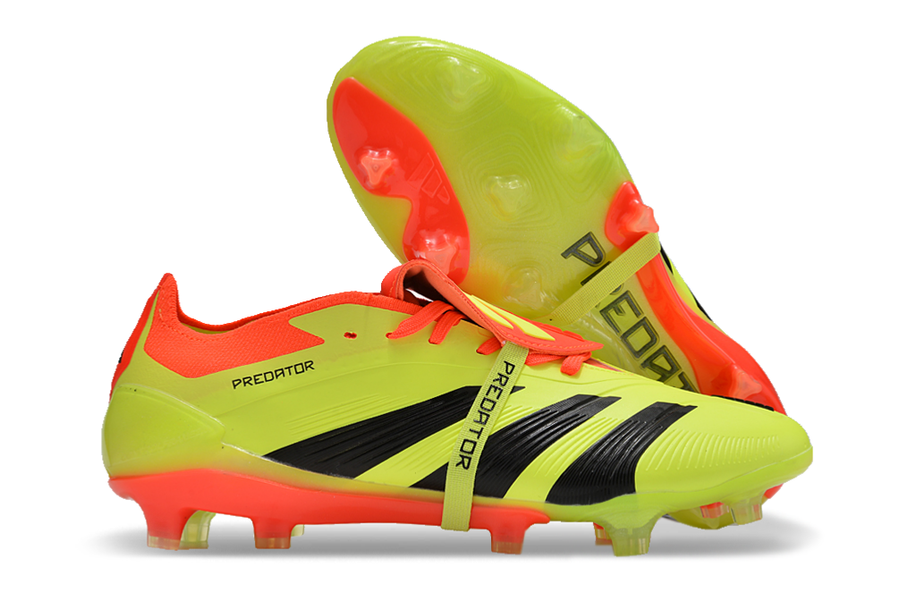 PREDATOR ACCURACY+ FG BOOTS-Yellow Red